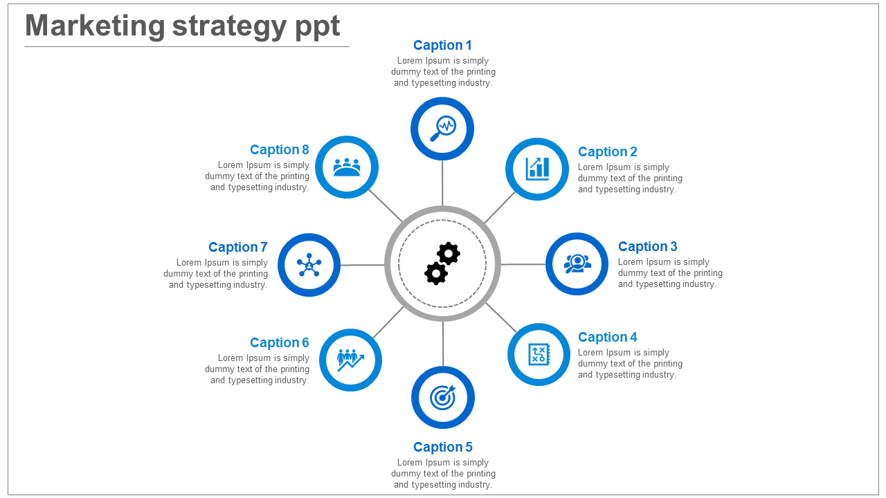 Download Now! Marketing Strategy PPT Presentation 8-Node